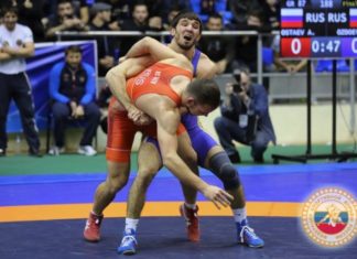Тверской борец Бекхан Оздоев суперброском вернул себе титул чемпиона России