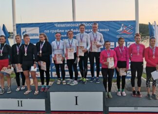 Татьяна Силаева, Анастасия Иванова, Юлия Бабашинская и Эльвира Савенок поднялись на высшую ступень пьедестала почета в эстафетной гонке.