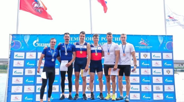 Игорь Руденя поздравил пятерых тверских гребцов с золотом чемпионата России