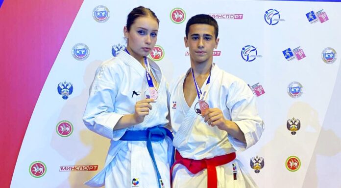 17-летние Екатерина Горячева и Варишан Бакиров поднялись на третью ступень национального пьедестала почета среди женщин и мужчин.