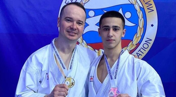 Тверской каратист поднялся на пьедестал почета Кубка России